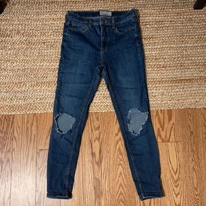 Free People Ripped Skinny Jeans